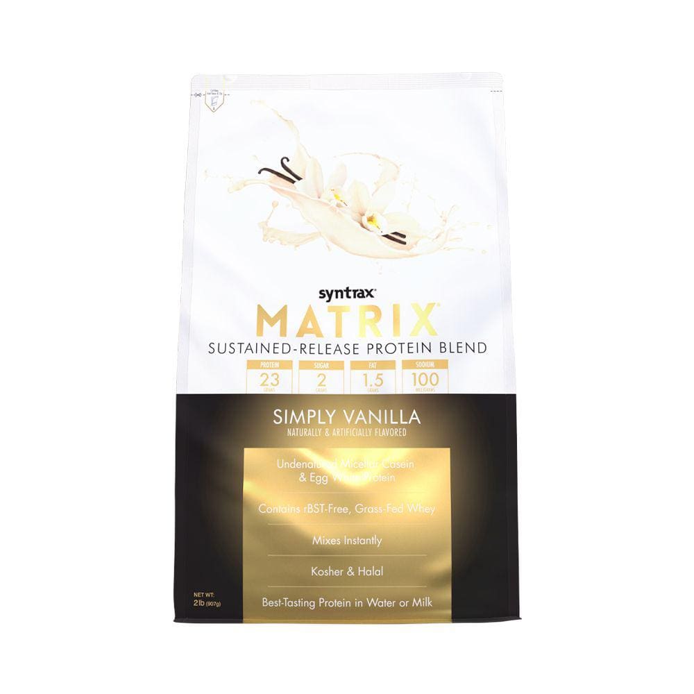 Matrix 2.0 Whey Protein (2lb) Simply Vanilla Syntrax