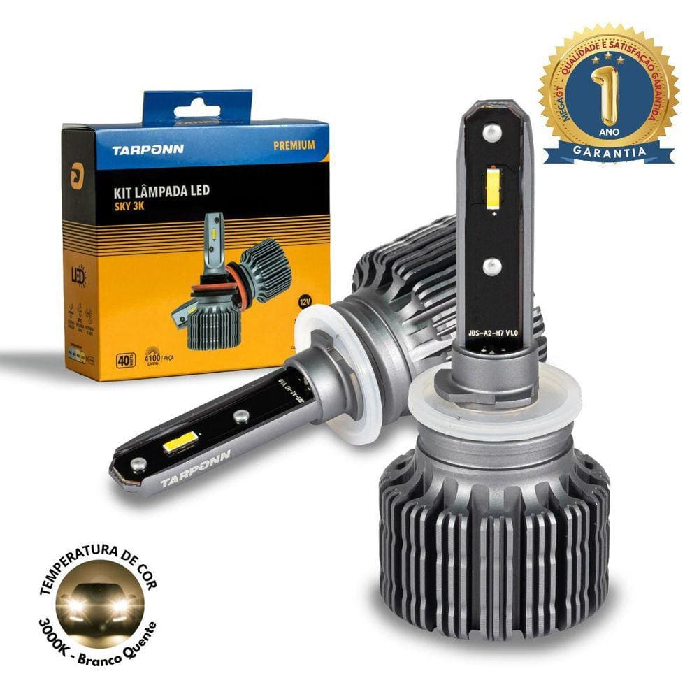 Ultra Led Sky Tarponn 8.200 Lumens 80W 3000K H27 Premium