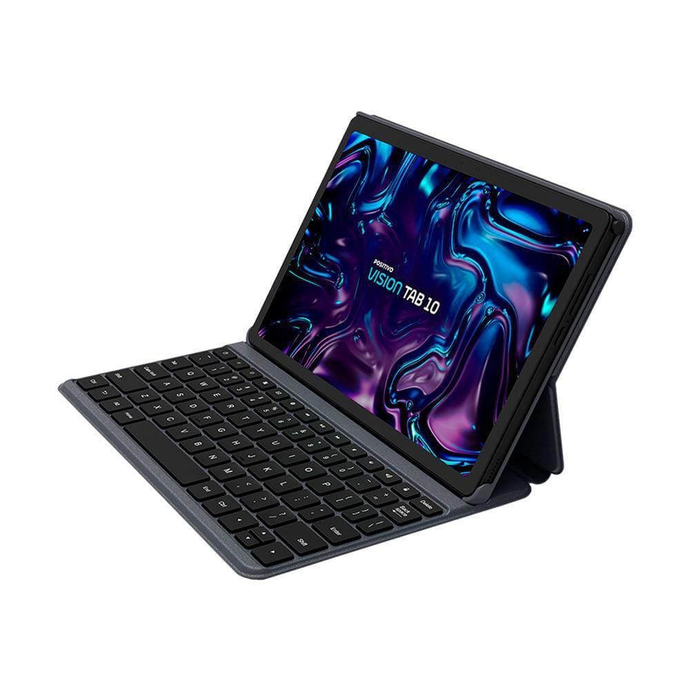 Tablet Com Teclado Positivo Vision Tab 10 4 Gb 128 Gb Preto