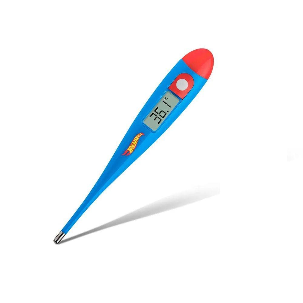 Termômetro Digital Hot Wheels Rápido À Prova D`Água Multi Saúde HC203