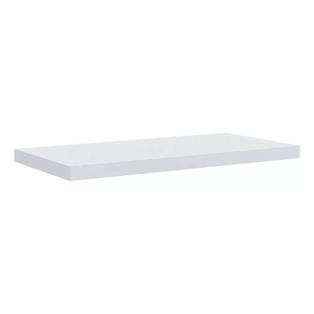 Prateleira Moderna Parede Sala Quarto Mdf Branca 30x20cm