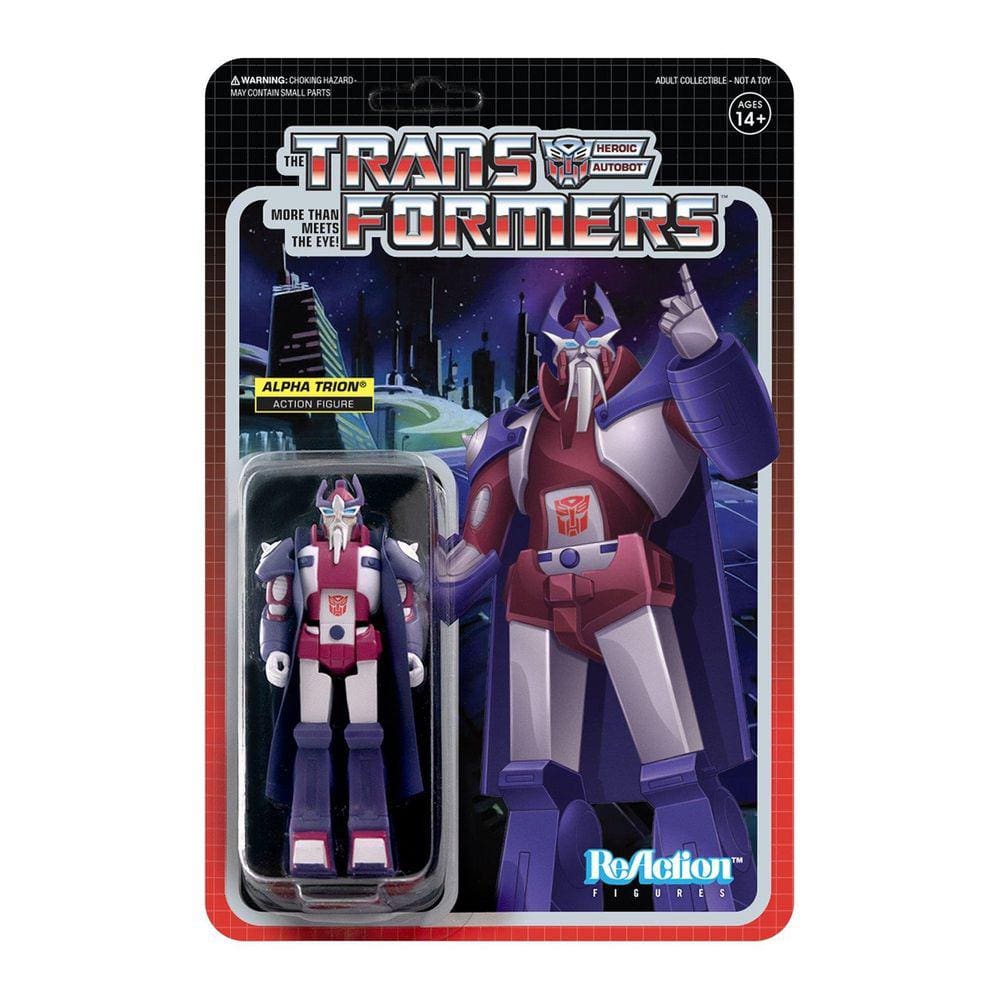 Transformadores Alpha Trion Reação Figura de Ação Autobot