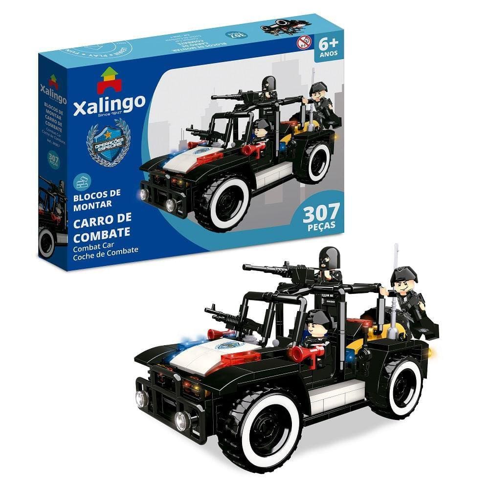 Blocos de Montar Carro de Combate