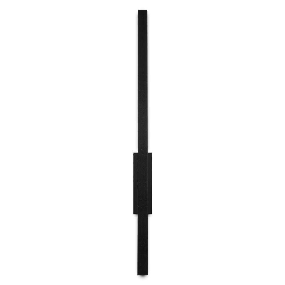 8 Arandelas Traço Frame Linear Reta Led 6w 50cm 3000k-preto