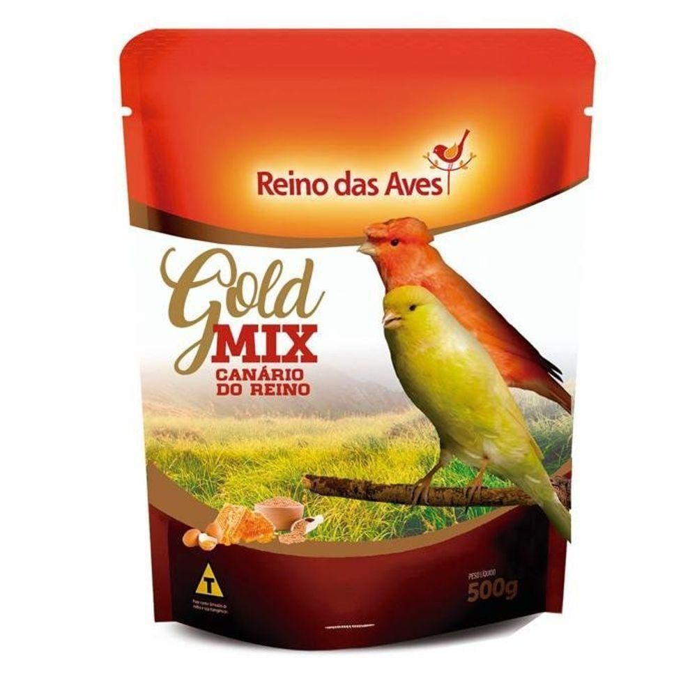 Ração Canário Do Reino 500gr Reino Das Aves