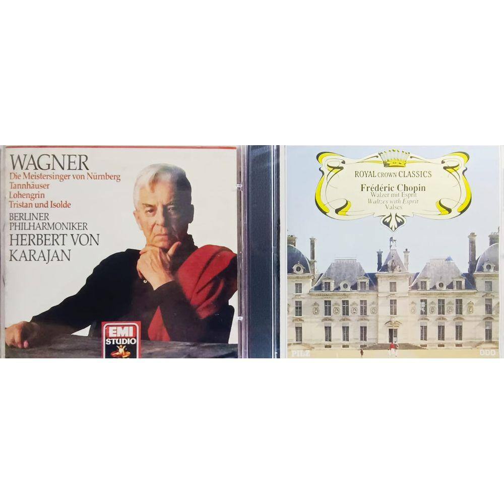 Cd Frédéric Chopin - Walzer Mit Esprit +Karajan /Importados