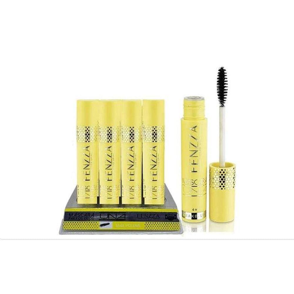 Mascara Cilios Uma Max Volume Amarela Fenzza