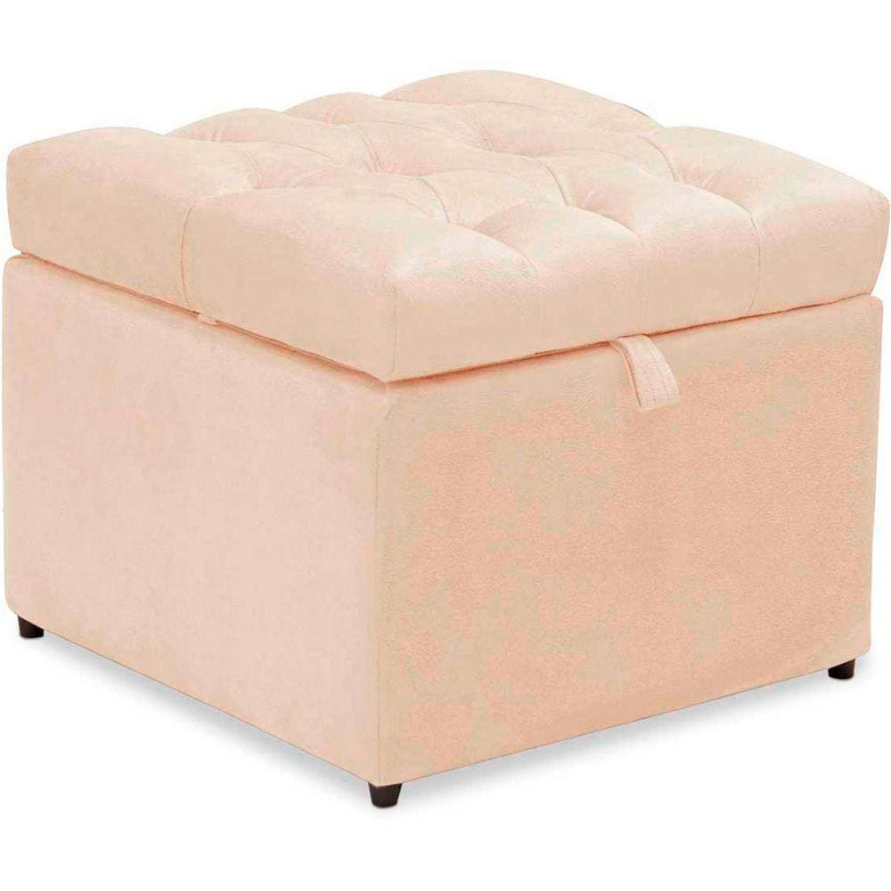 Puff Baú Decorativo Mali - Casa Chick