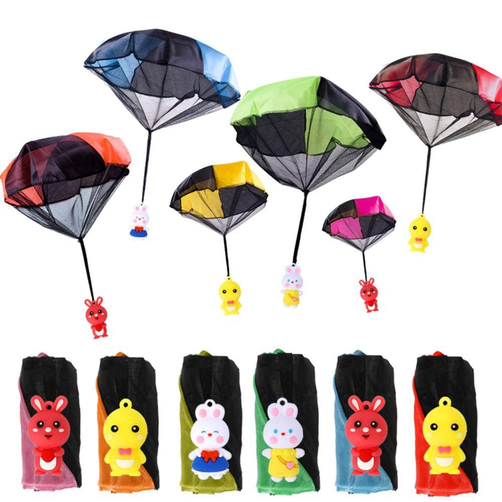 Brinquedo de paraquedas VOMAOK, pacote com 6 presentes de Páscoa para crianças, meninos e meninas