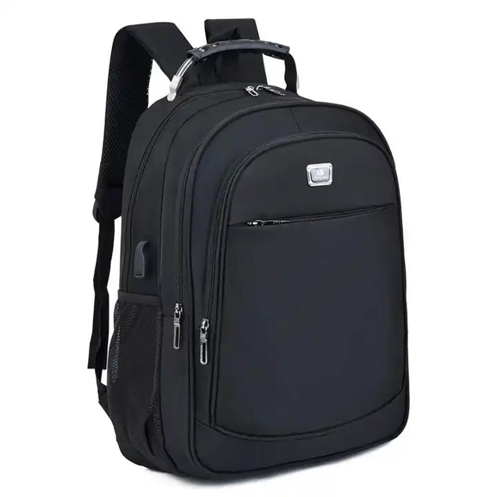 Mochila De Viagem Executiva Bolsos Laterais Usb 9-2