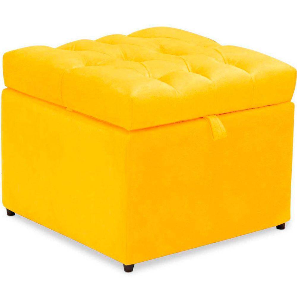 Puff Baú Decorativo Mali - Casa Chick