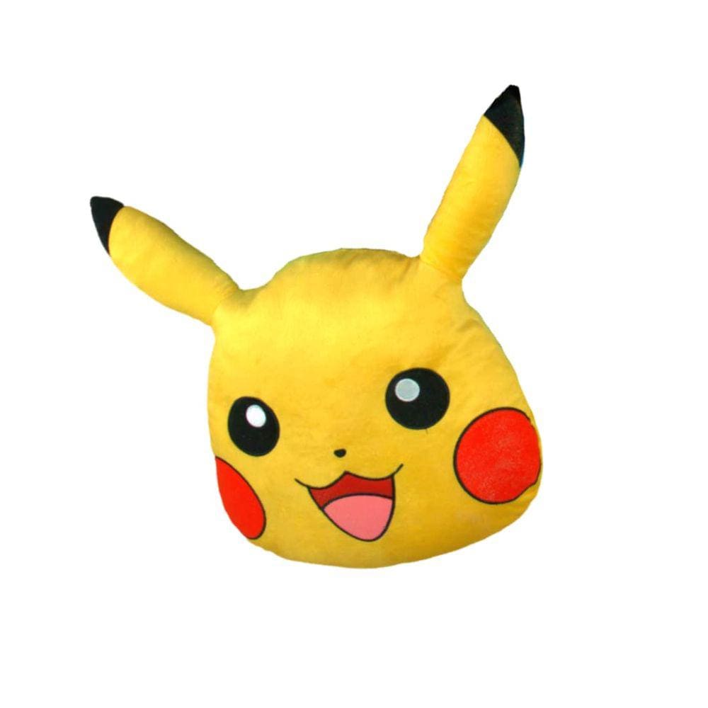 Almofada de pelúcia Buddy Pokémon Pikachu Franco 40x35cm