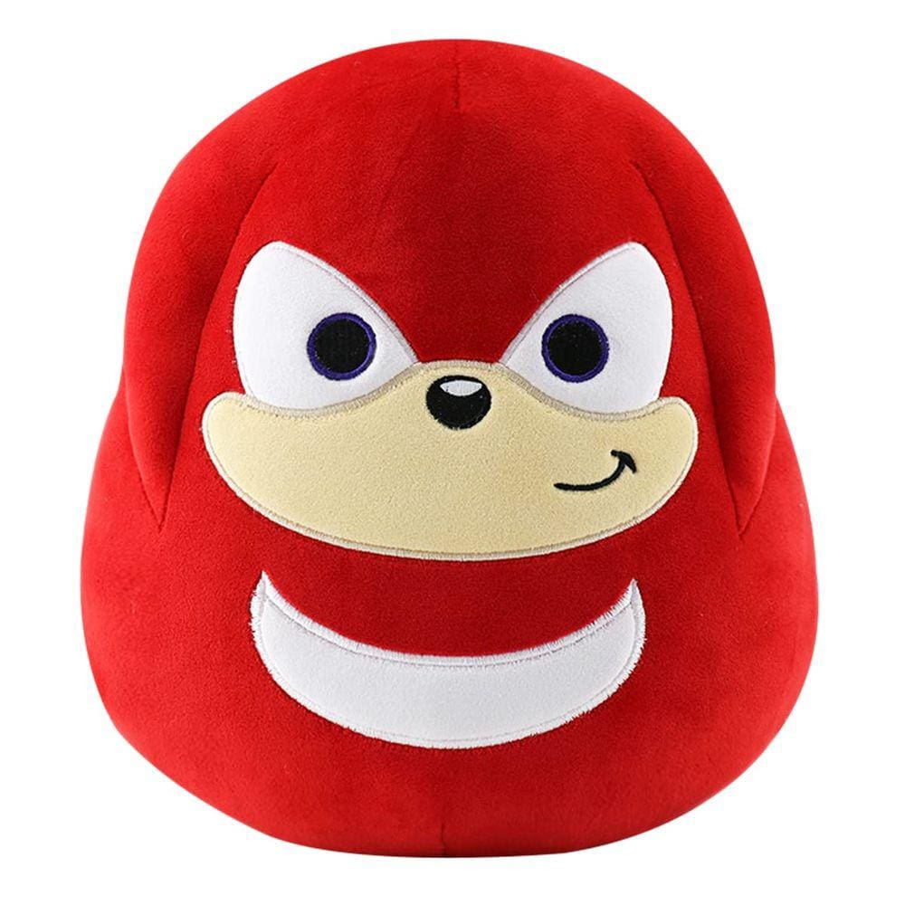 Almofada de brinquedo de pelúcia LOMBEE Sonic The Knuckles 35 cm para crianças