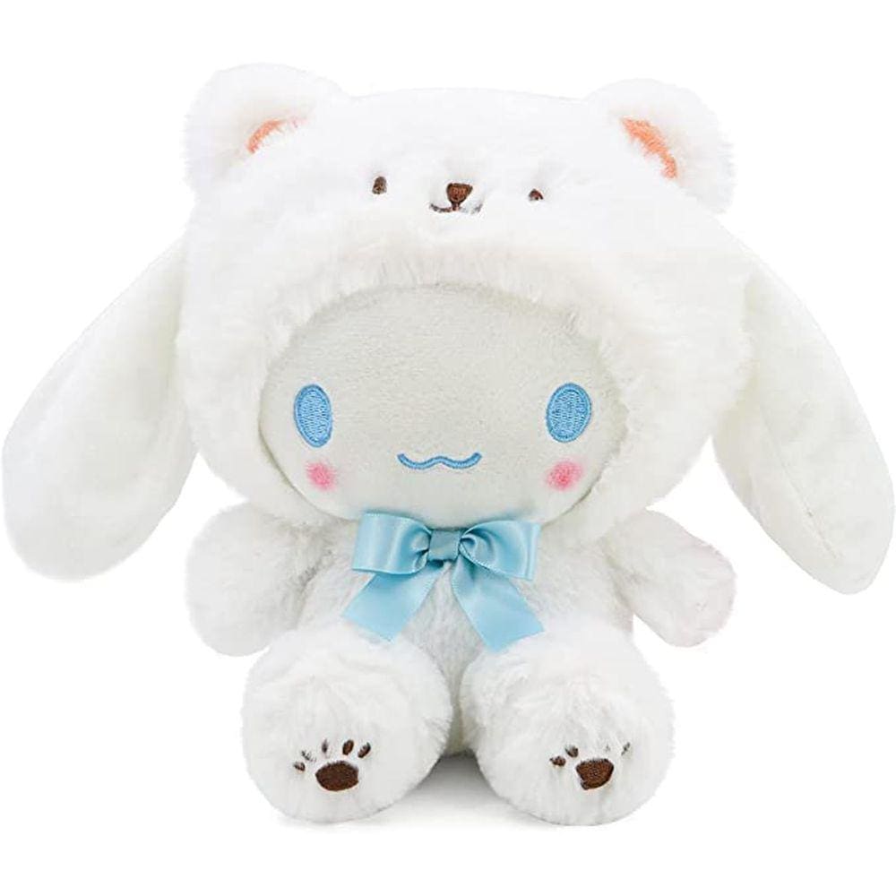 Boneca de pelúcia MJJAOQYF Cartoon Kawaii White Bear Travesti