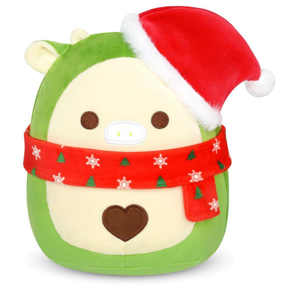 Elfo de pelúcia de Natal Bekrgwiy 20 cm com travesseiro para meninos e meninas