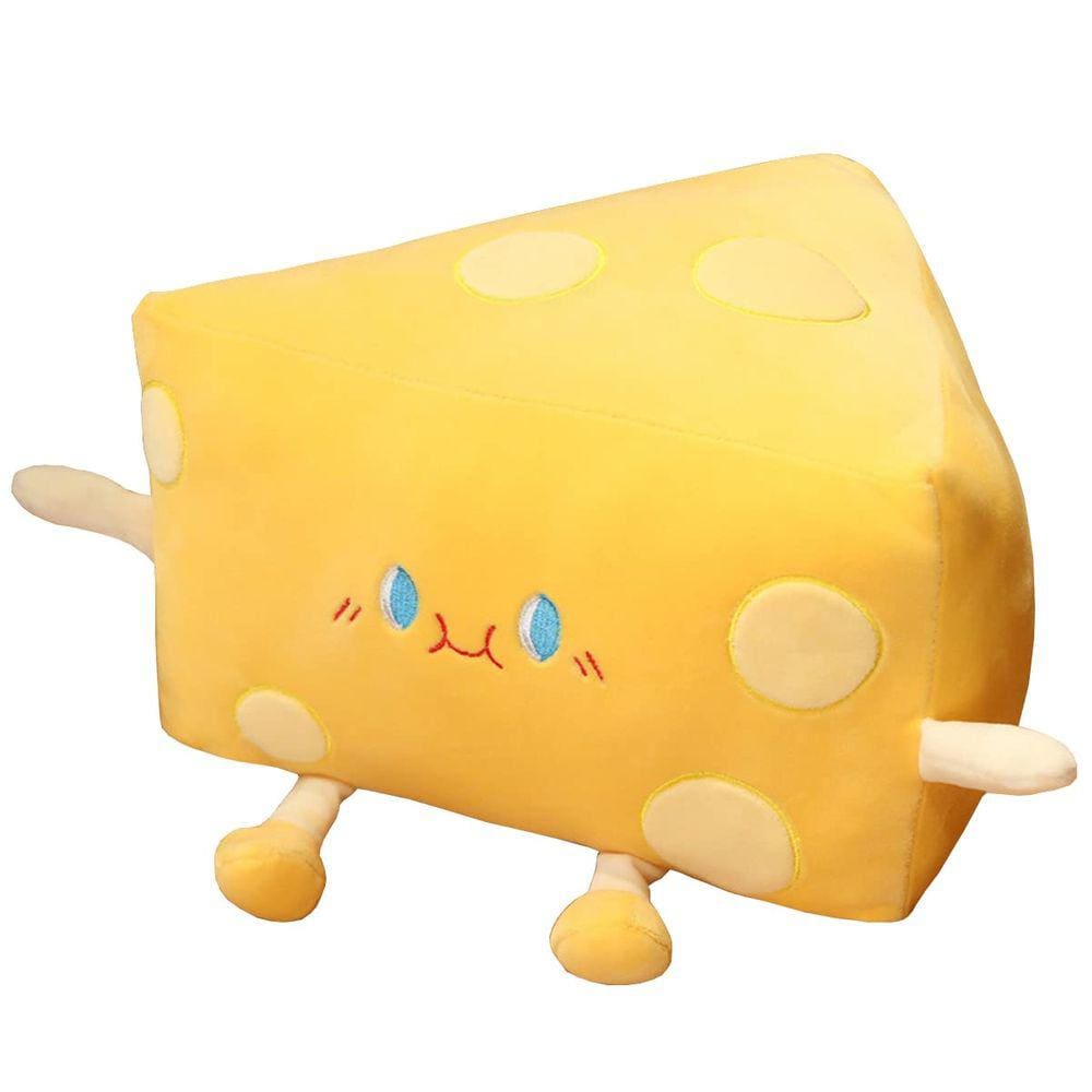 Almofada de pelúcia Goylmc Cheese Stuffed Toys Food Bread para crianças