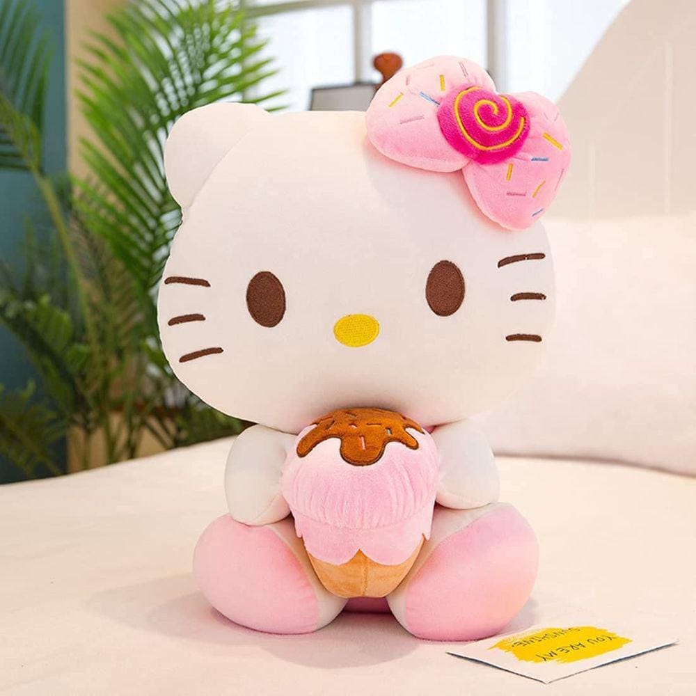 Brinquedo de pelúcia EXREL Cat, boneca macia de 30 cm, bicho de pelúcia para crianças