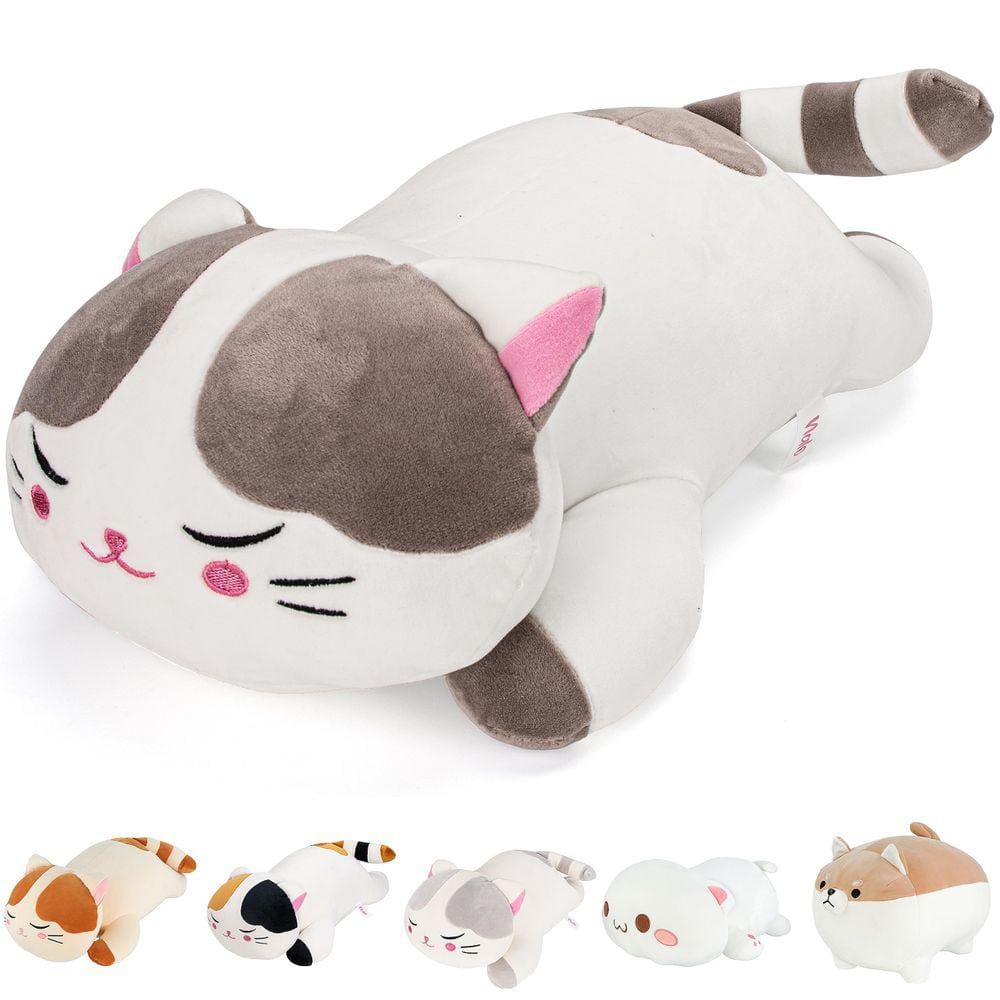 Bichos de pelúcia pesados NALO Cute Cat 1,6 kg de pelúcia de 16 polegadas