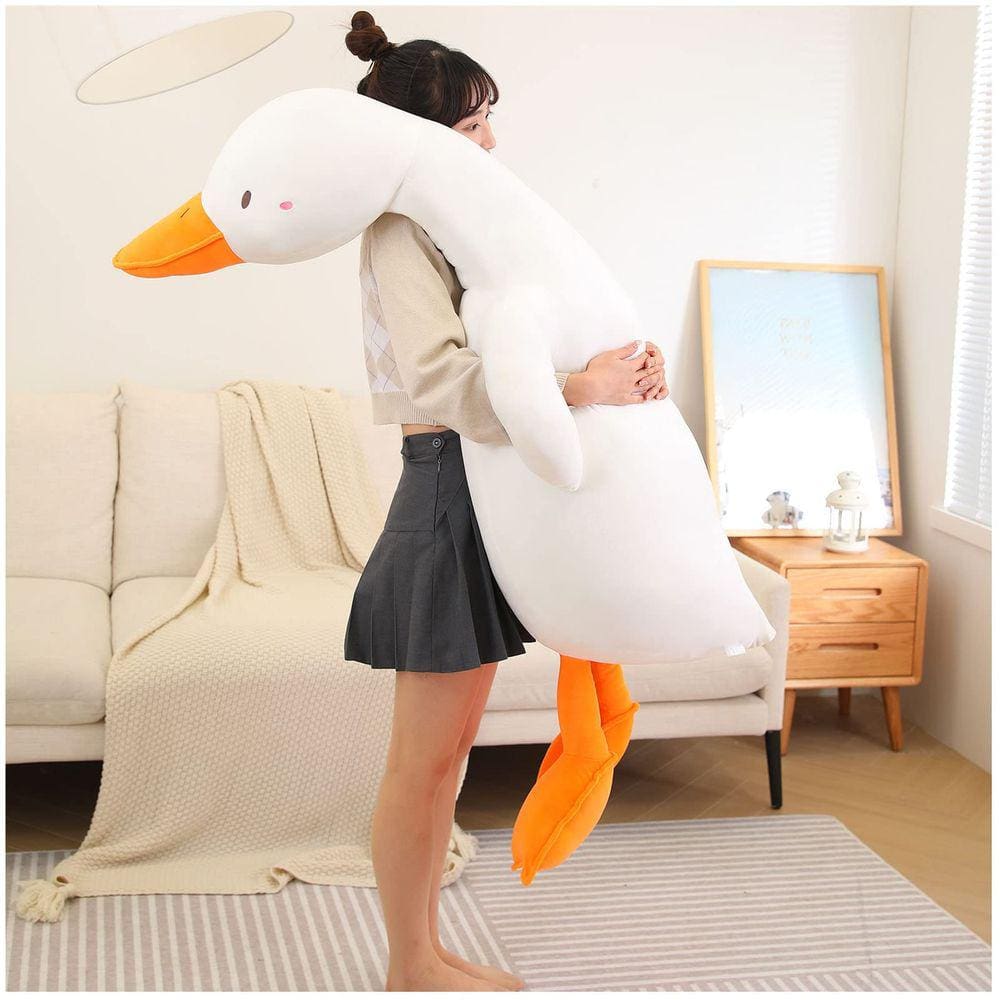 Bicho de pelúcia Bidtrum, ganso pesado, 2,5 kg, supermacio, 160 cm