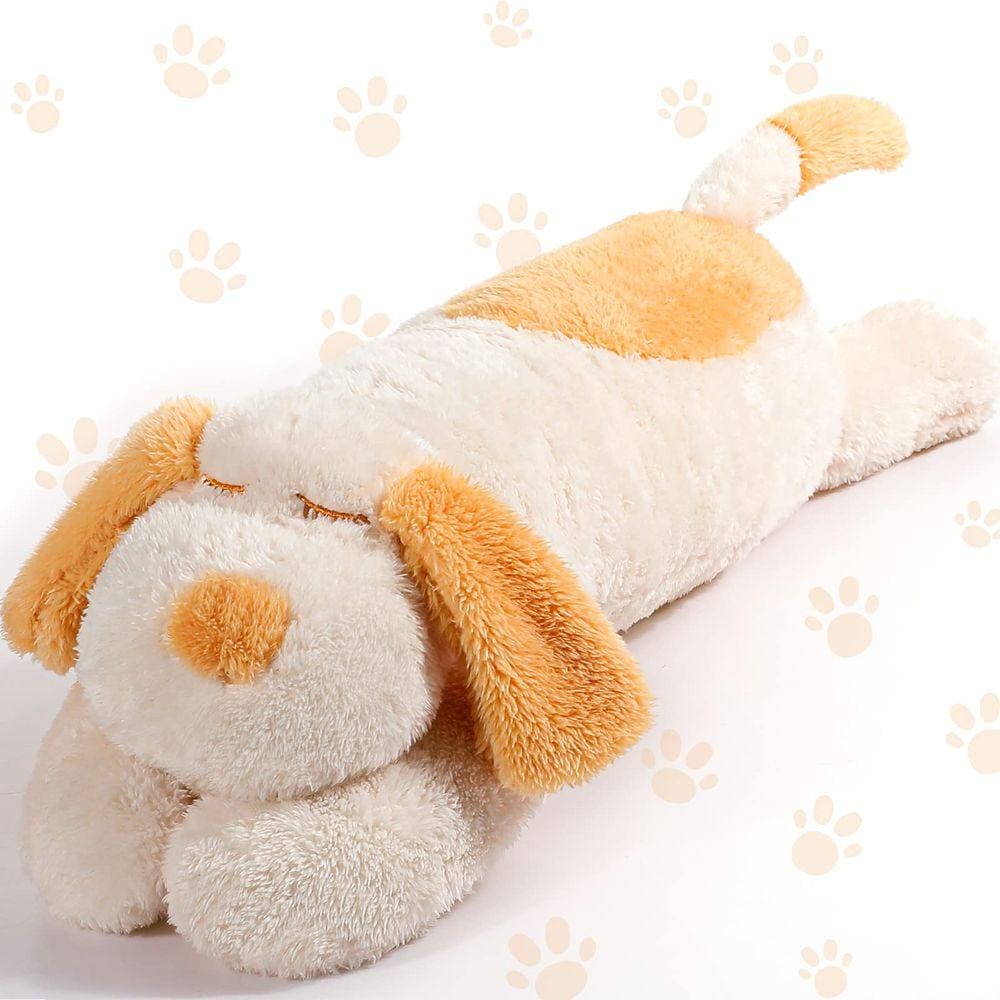 Almofada corporal de pelúcia Queekay Long Shiba Inu para cães