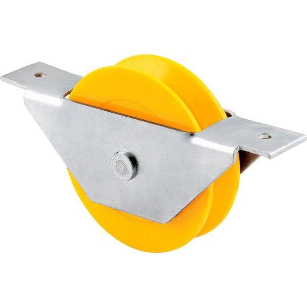 Roldana p/ portão 2.1/2” tipo V em nylon caixa aberta Vonder