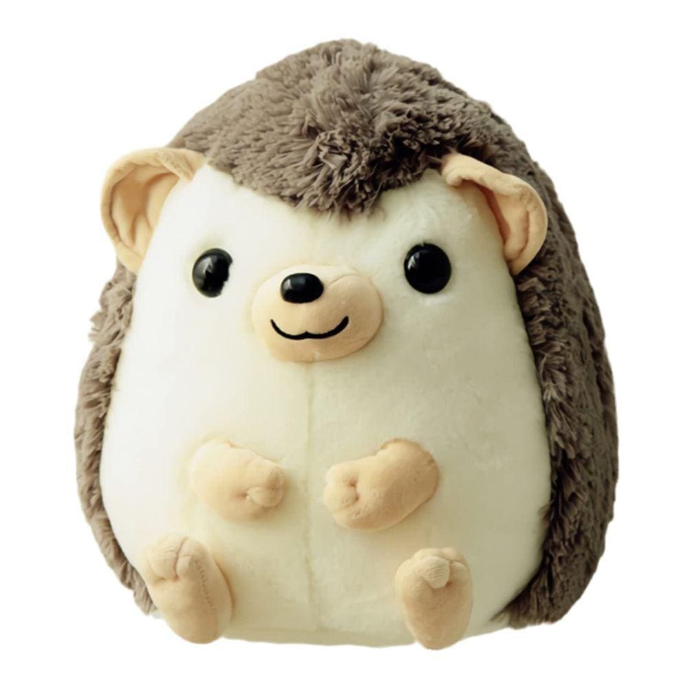 Almofada de pelúcia para bichos de pelúcia CHDGIOHA Cute Hedgehog Grey