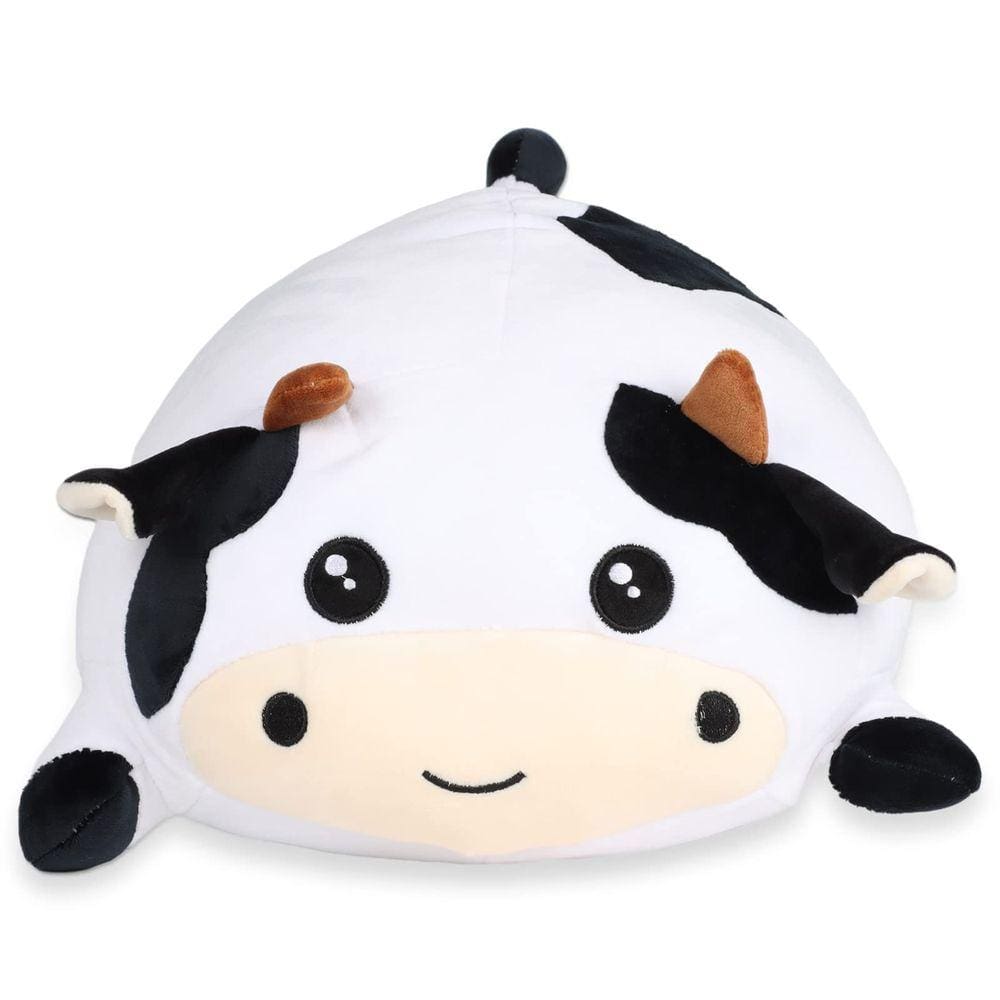 Brinquedo de pelúcia para animais de pelúcia ROPELOK Giant Cow Travesseiro 35 cm/50 cm