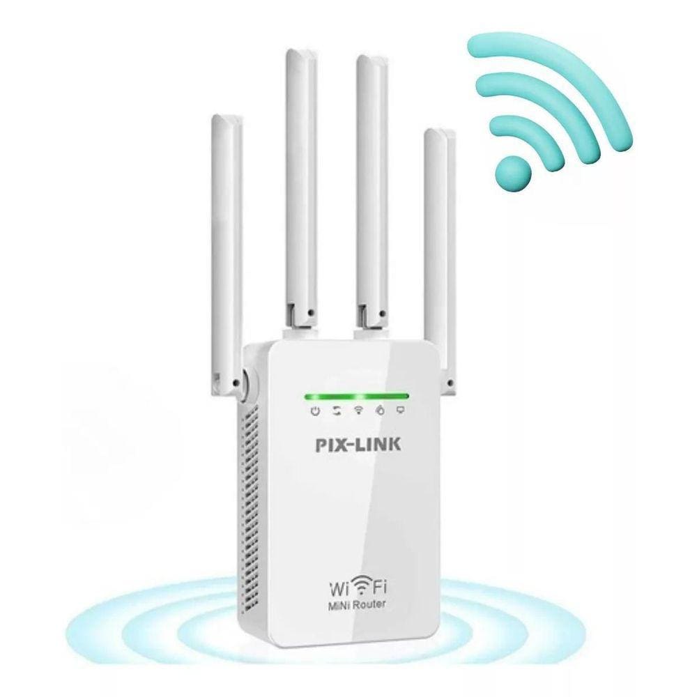 Repetidor 4 Antenas: Conexão Ininterrupta E Amplificador
