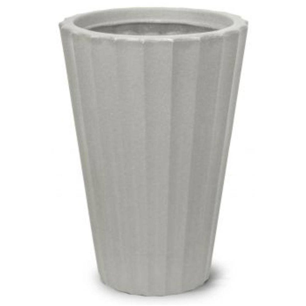 Vaso Creta Cônico 24 (3L) Cor Cimento NUTRIPLAN