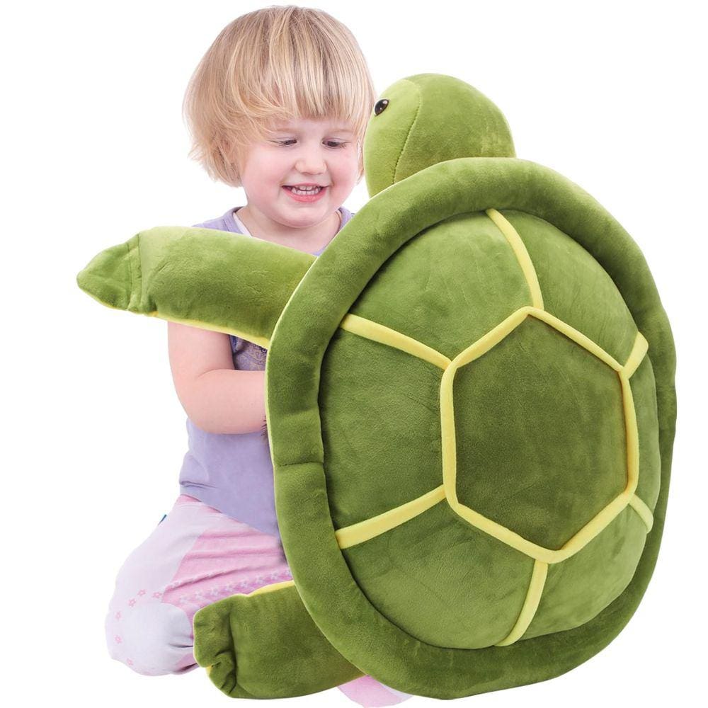 Pelúcia de pelúcia Liliful Giant Sea Turtle de 70 cm para crianças