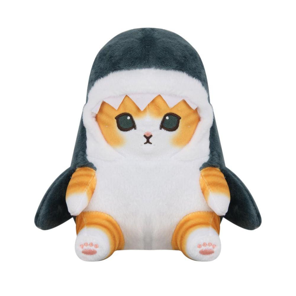 Chaveiro de brinquedo de pelúcia Cat Shark PIPPLER, bicho de pelúcia de 20 cm