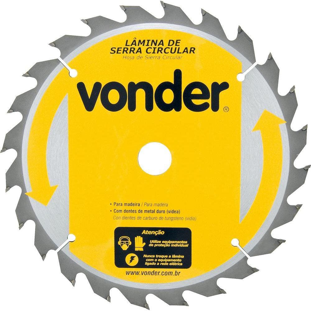 Lamina Serra Circ vídea 200x30x3,0mm 48D 6600 rpm Mad Vonder