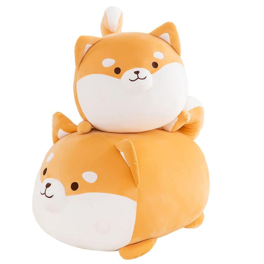 Brinquedo de pelúcia Somao Shiba Inu Corgi, 35 cm/13,77 polegadas