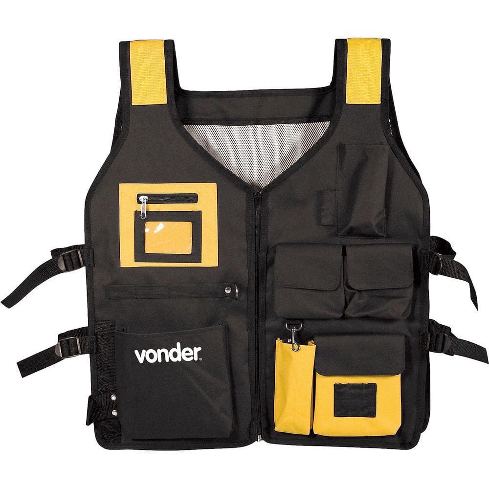 Colete porta ferramentas lona 7 divisões cl013 - Vonder