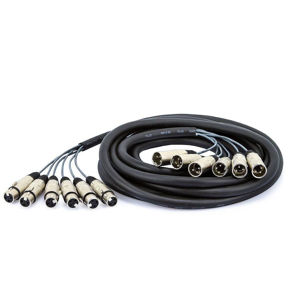 Multicabos Xlr 20 Vias Cirilo Cabos - 4 Metros