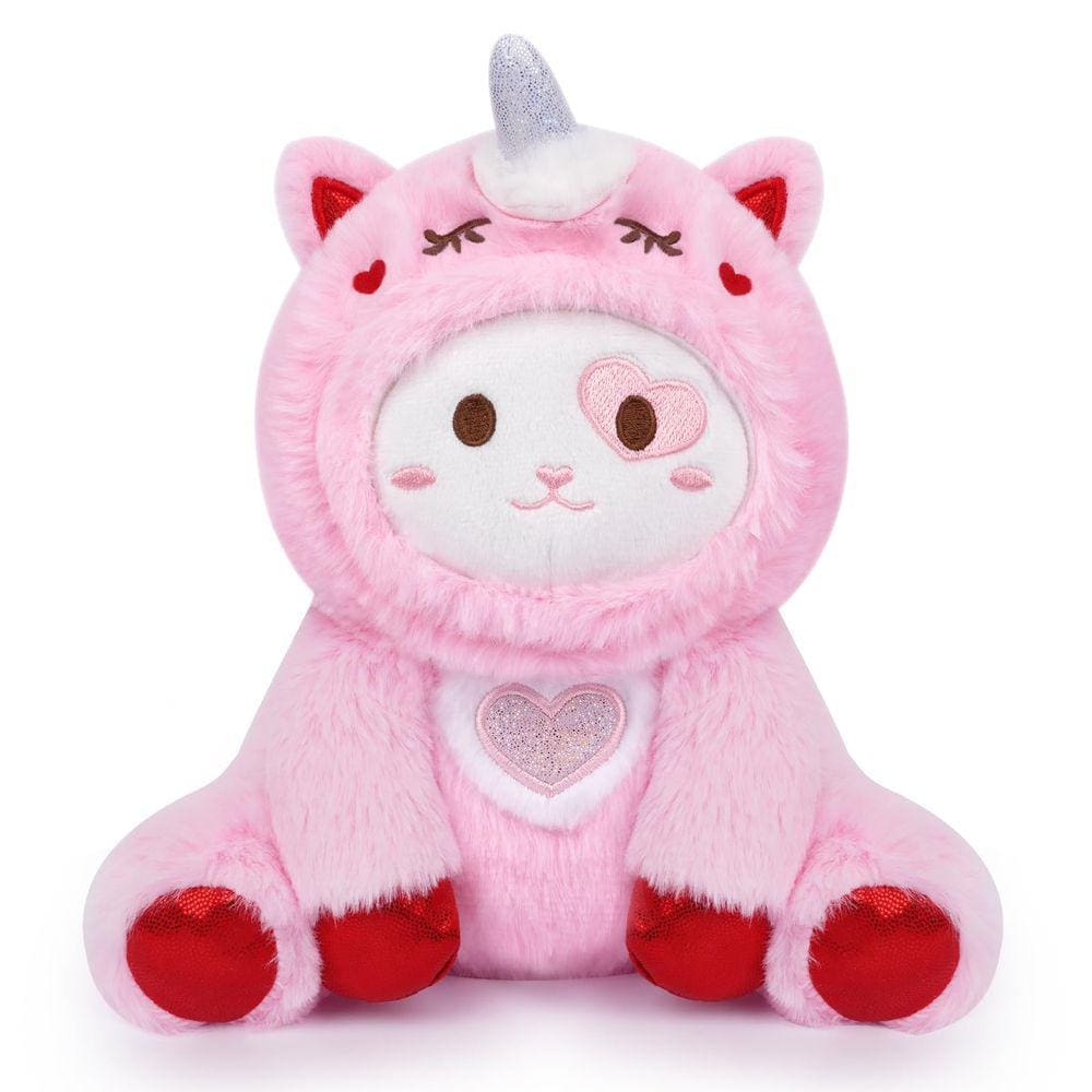Pelúcia de pelúcia Leokawin Unicorn Cat para o Dia dos Namorados