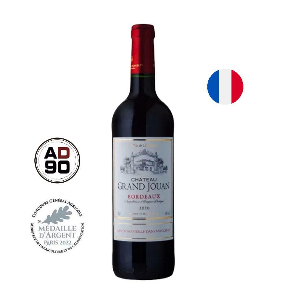 Vinho Tinto Francês Chateau Grand Jouan Bordeaux
