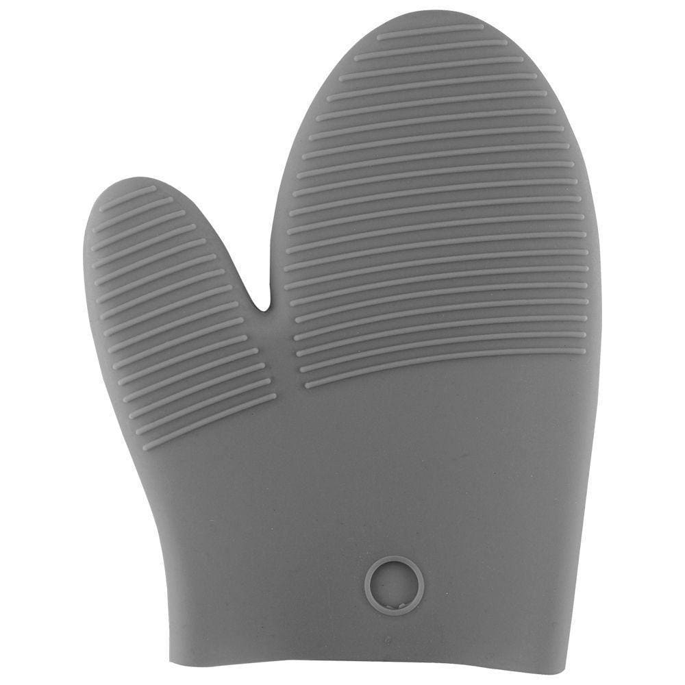 Luva Para Forno Em Silicone Cinza