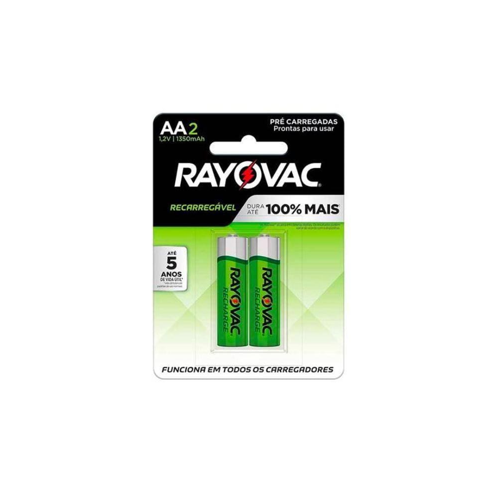 Pilha Rec Eco Rayovac Aa2 Cart 2 Sm-24 [f108]