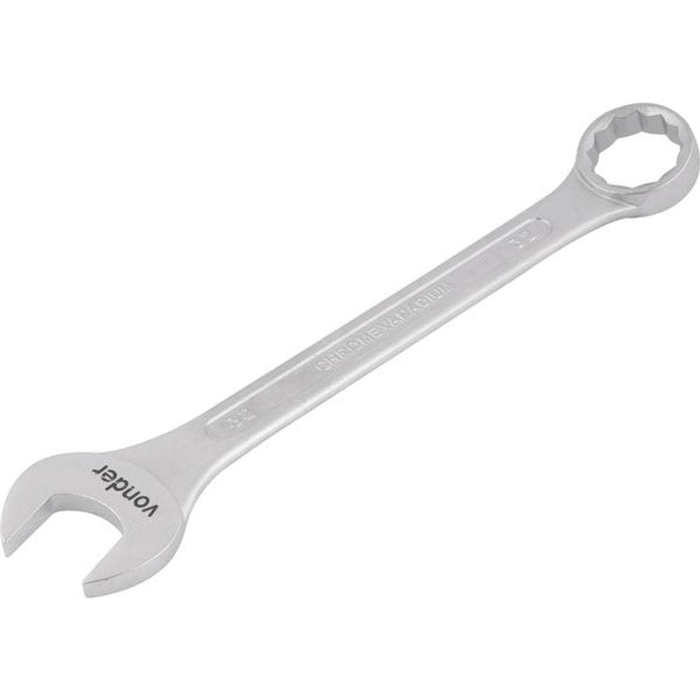 Chave combinada 32mm cromo vanádio fosco cartela - Vonder