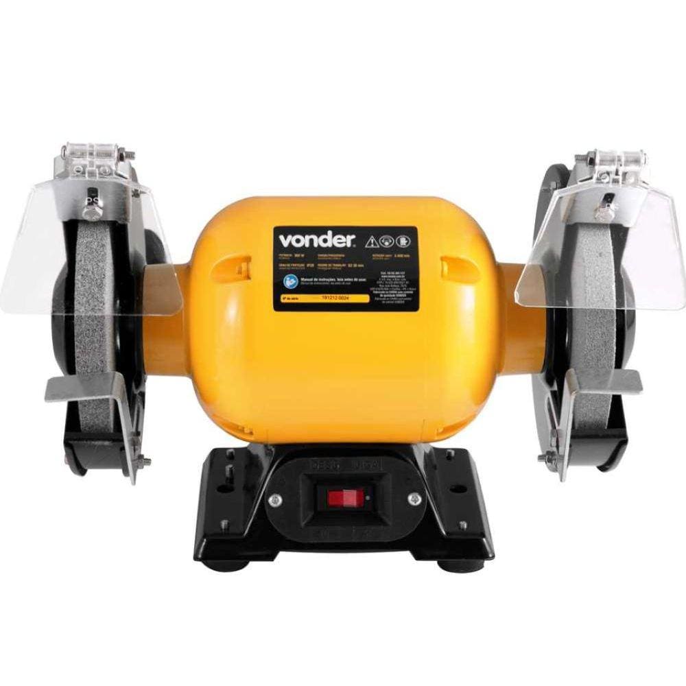 Motoesmeril de bancada 360 watts 220 volts monofásico Vonder