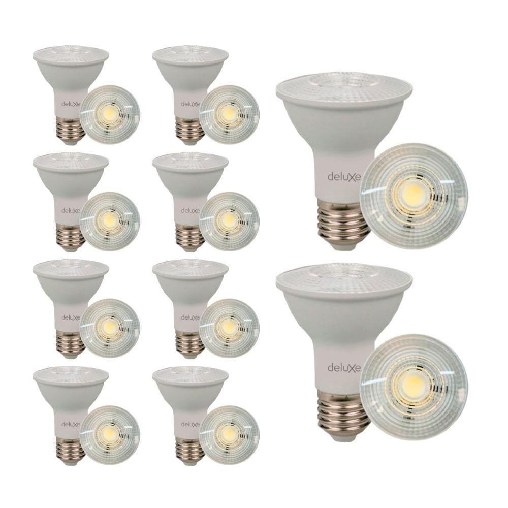 Lâmpada Led Avant Par20 7W 4000K E27 Bivolt 10 Unidades
