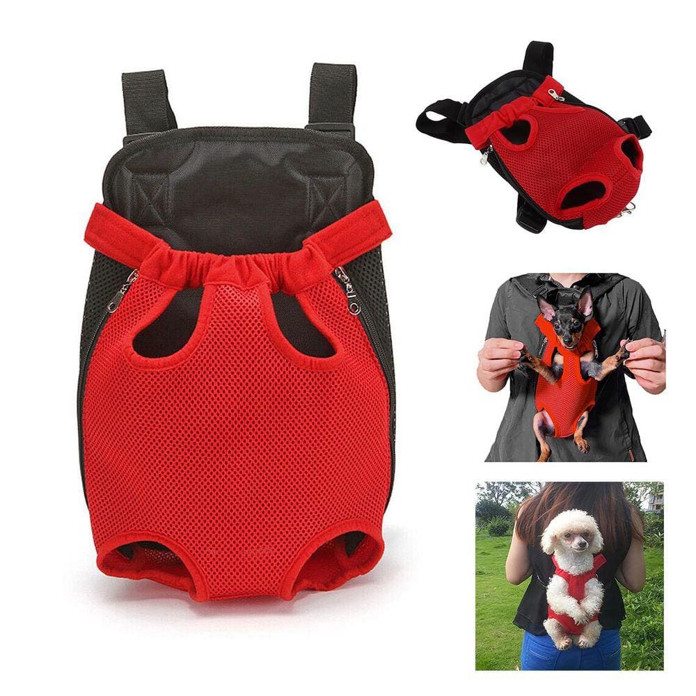 Mochila Canguru Cao  Cachorro Gato Pet Animal de Estimaçao Pequeno Porte Bolsa Transporte Caminhada Passeio Ar Livre