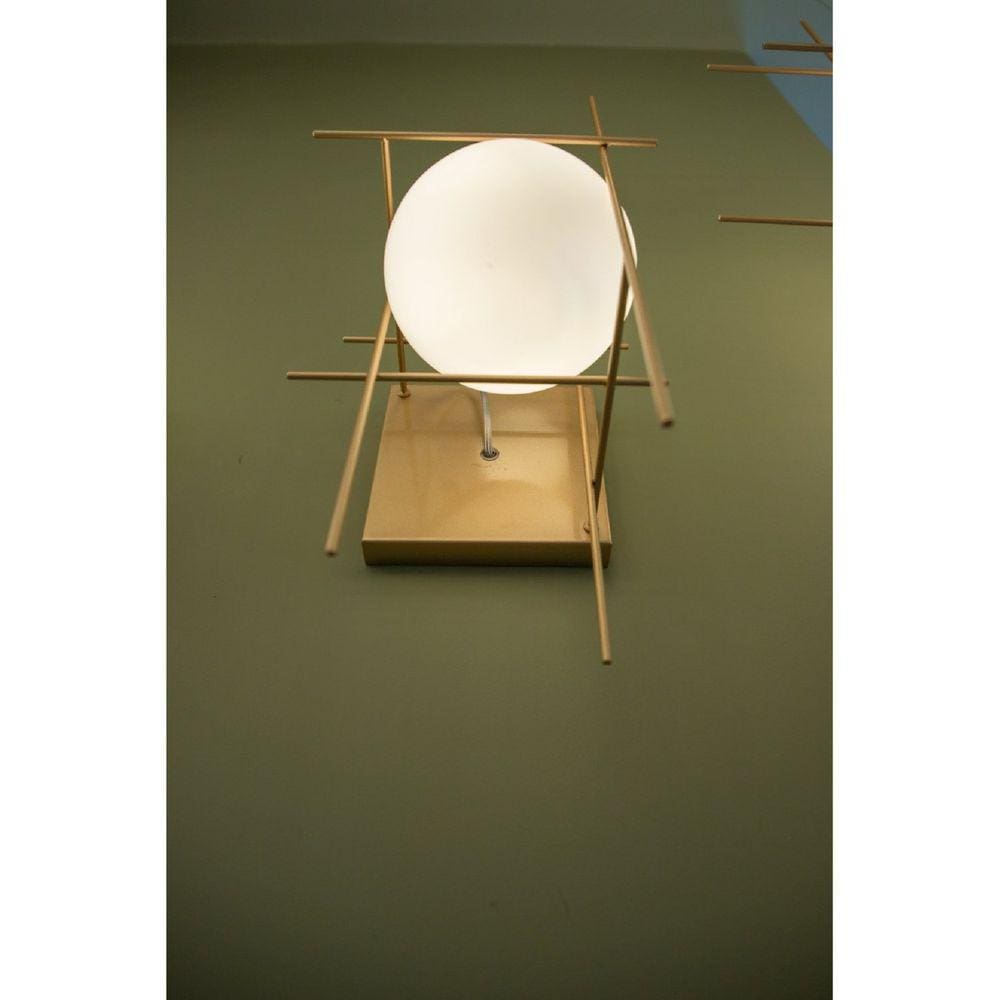 Arandela Dix L21,5Cm C21Cm A35Cm 1Xg9 Halopin Max 25W Ip20 Dourado