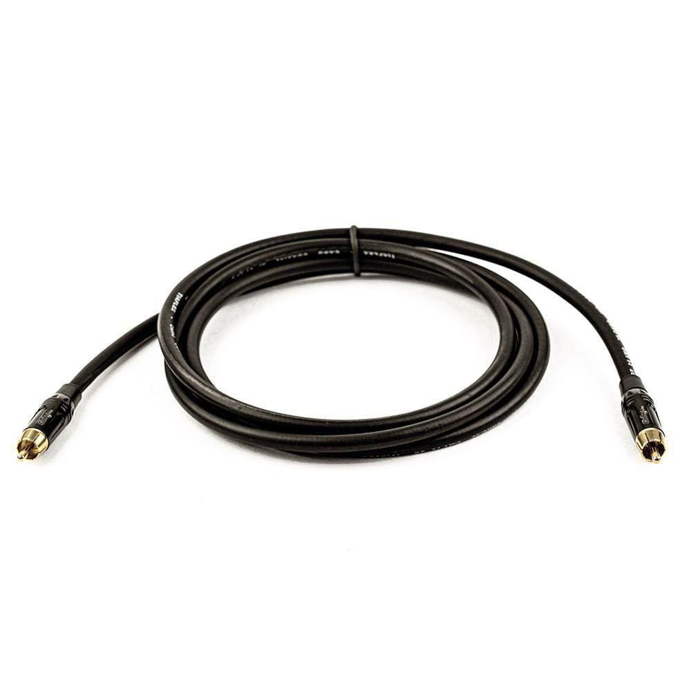 Cabo Coaxial Digital (spdif) Preto - 1 Metro