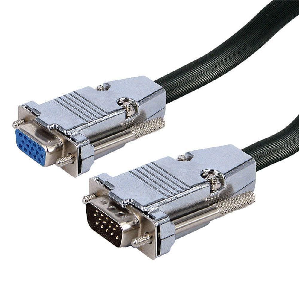 Extensão Vga Blindado Pontas Metálicas - 5 Metros