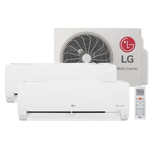 Ar Condicionado Bi-Split LG Dual Inverter Voice +IA Frio 16000 BTUs 2x9000 220V S32Q16UAGA0