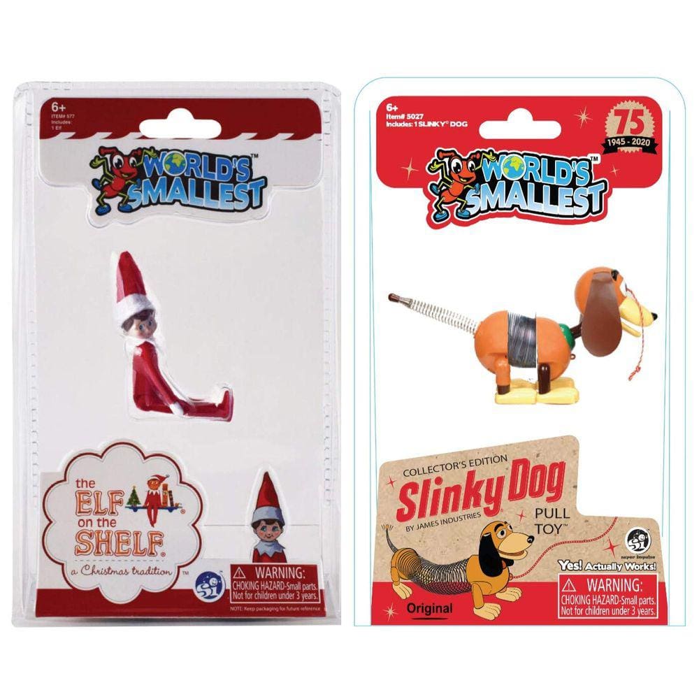 A menor edição de colecionador do Toy World, Slinky Dog & Elf On