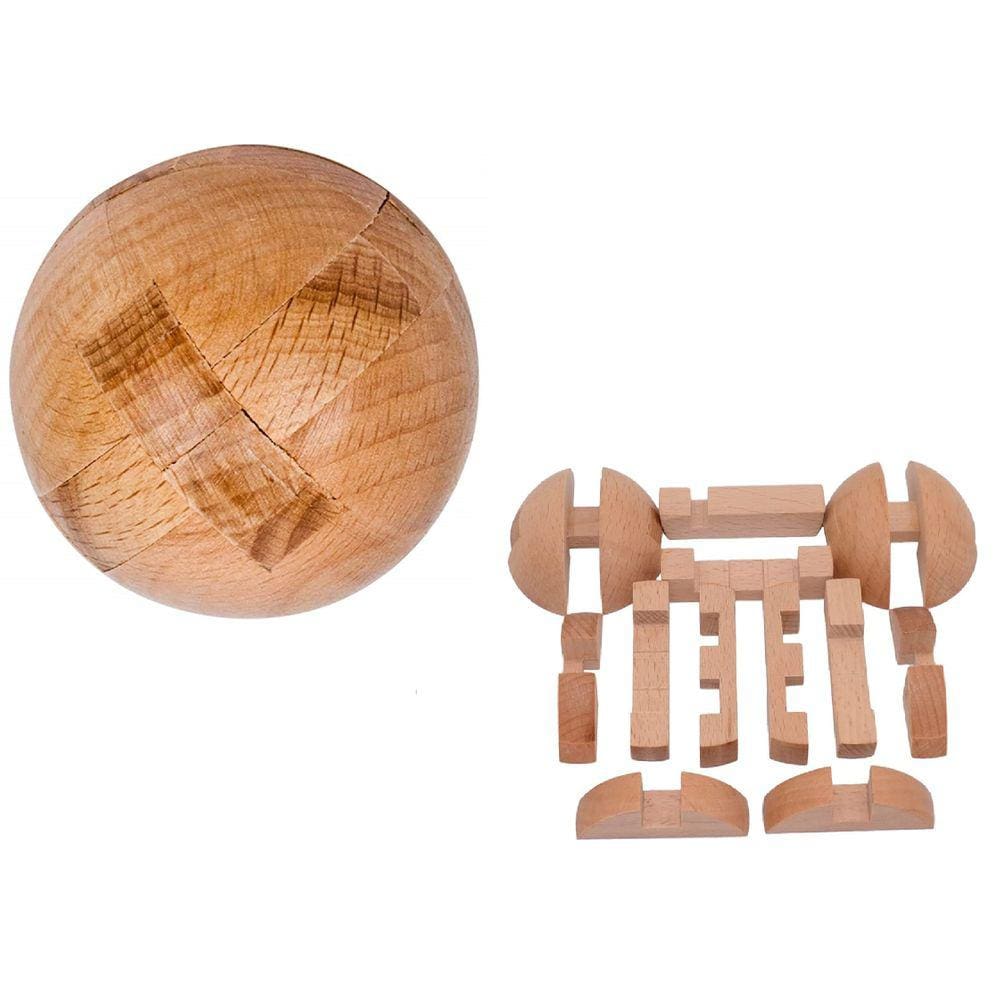 Brinquedo de quebra-cabeça de de madeira SHUYUE Magic Ball Brain Teasers