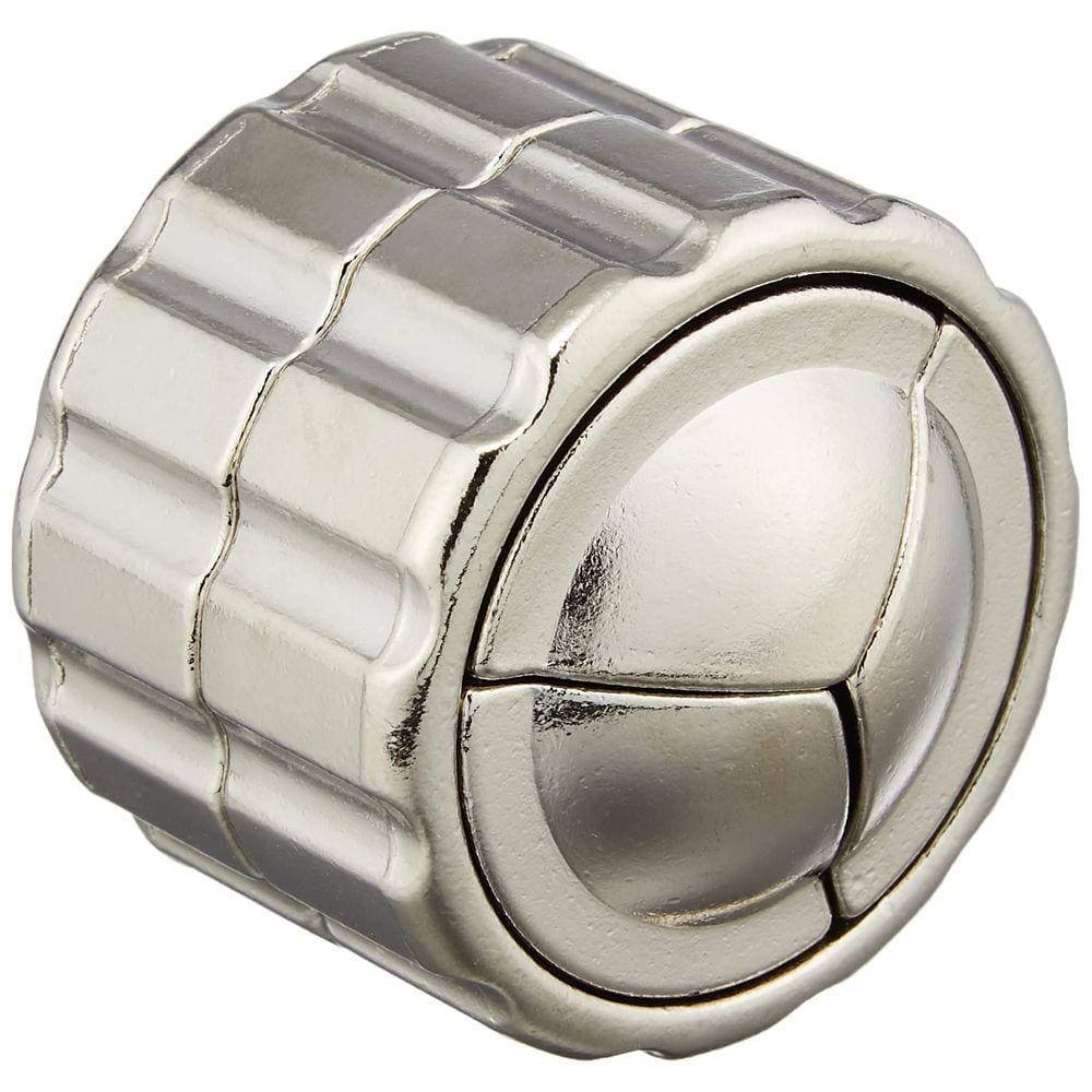 Quebra-cabeça Hanayama Sly Cast Cylinder, nível 4, dificuldade